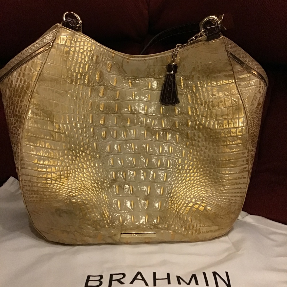 Leather Shoulder Bag with Wallet - Picture 4 of 7